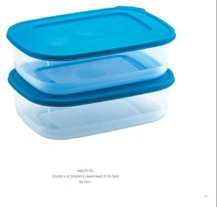 Rectangular Lunch Box Plastic Container