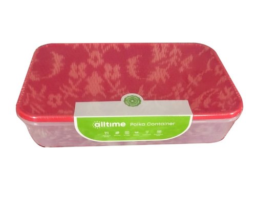 Red Food Plastic Container
