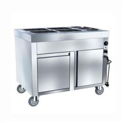 Stainless Steel Hot Food Storage Counter