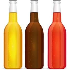 Glass Soft Drink Bottles