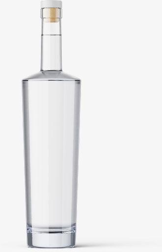 Glass Vodka Bottle, Packaging Type : Packed in Carton boxes