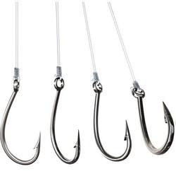 Polished Metal tuna fishing hooks, Standard : ANSI, ASME, Color