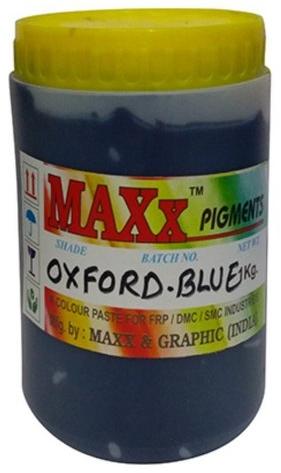 Maxx Blue Pigment Paste, Packaging Type : Box