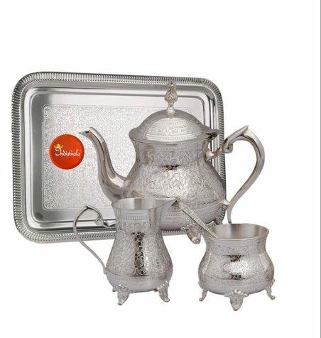 Indiawala Brass Tea Set