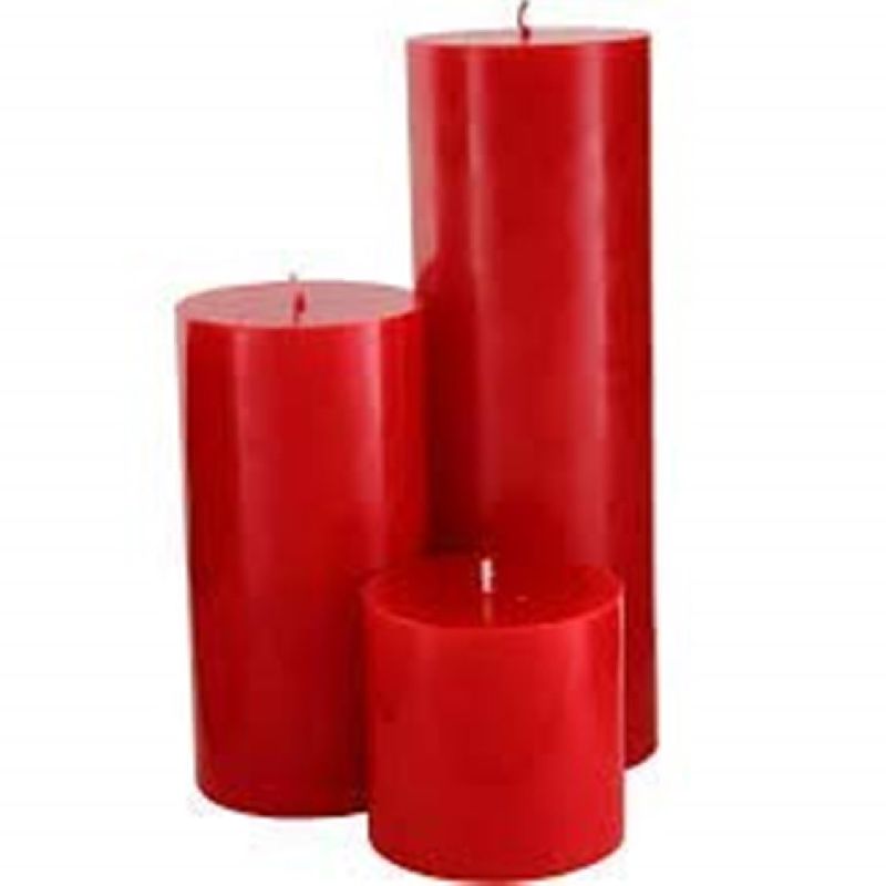 Paraffin Wax Polished Decor candle, for Smokeless, Technics : Handmade