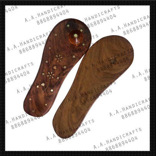 A.A HANDICRAFTS Sandal Wooden Khadau, Size : 8 Inches