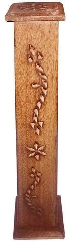 Sheesham Wooden Incense Stick Holder, Color : Brown