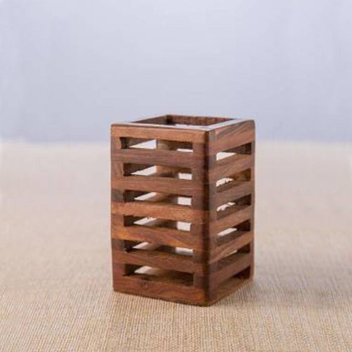 Sheesham Wooden Pen Stands