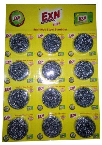 12 g stainless steel scrubber, Packaging Type : Packet