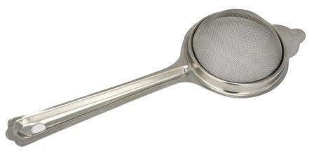 Stainless Steel Tea Strainer, Color : Silver