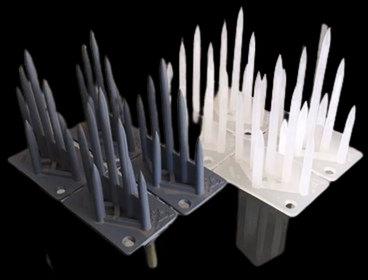 Plastic Bird Spikes, Color : White, Transparent, Grey, Green, Ivory