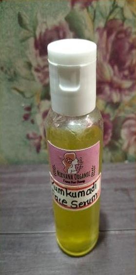 Nirvana Organic Kumkumadi Face Serum, for Skin Perfection, Form : Liquid