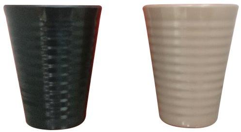 Harmony Melamine Coffee Glass Set, Color : Black, Brown