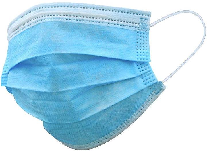 Disposable Filter Class Face Mask, for Clinical, Food Processing, Hospital, Laboratory, rope length : 4inch