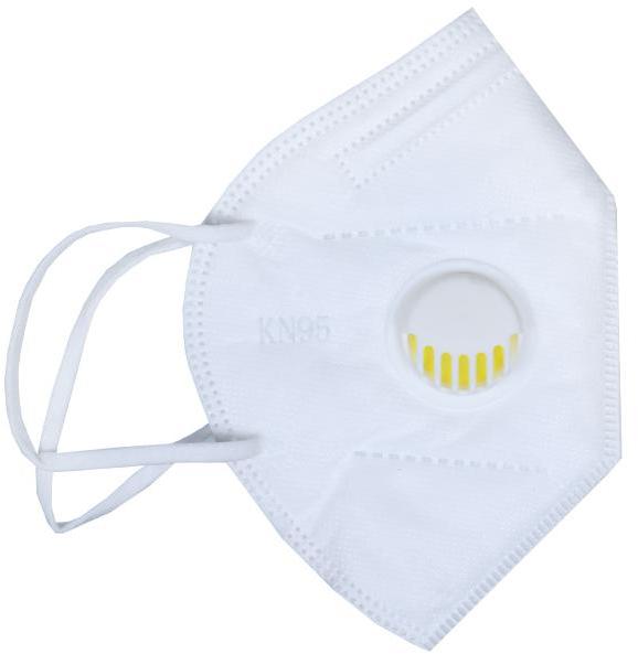 Disposable Respirator Face Mask, for Clinical, Food Processing, Hospital, Laboratory, rope length : 4inch