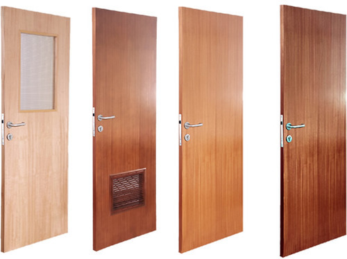 Polished Plywood Flush Doors, Pattern : Plain, Printed