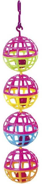 Cat 4 Balls With Bell, Size : 18Cm
