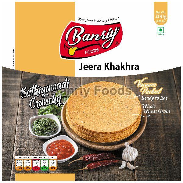 Banriy Foods Jeera Khakhra, Certification : FSSAI Certified