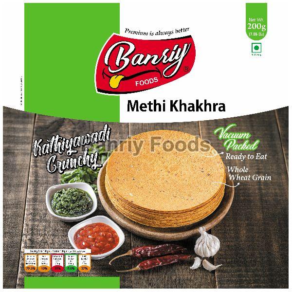 Banriy Foods Methi Khakhra, for Breakfast Use