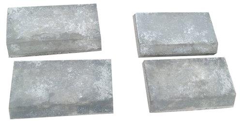 Rectangle Concrete Kerb Stone, for Landscaping, Color : Gray