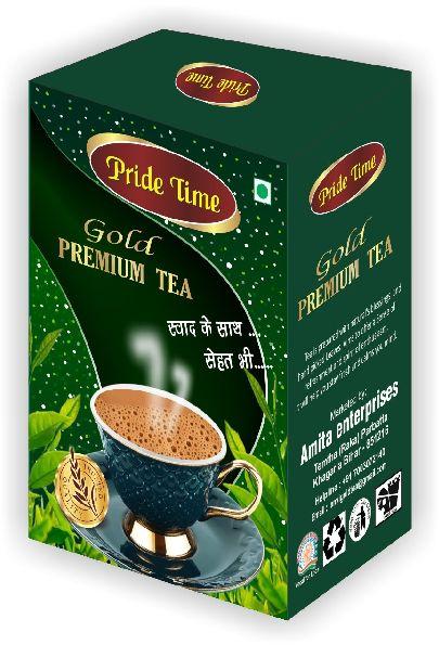 Pride Time Gold Premium Tea, Packaging Type : Paper Box