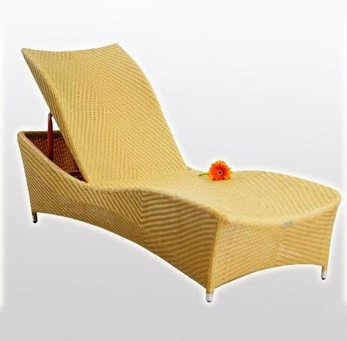 Wicker Sun Lounger