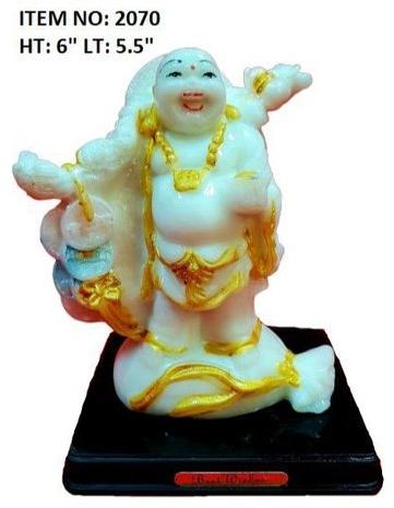 FRP Laughing Buddha Statues, Packaging Type : Box