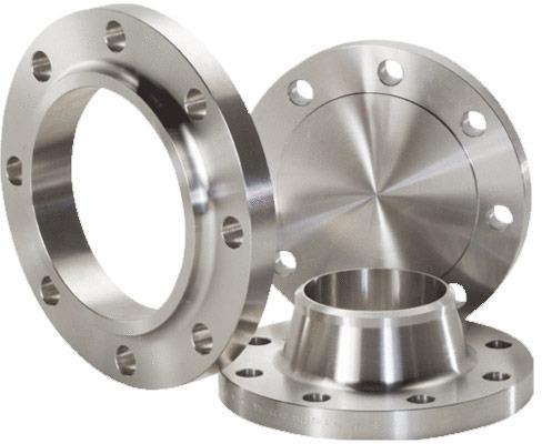 Round Polished Stainless Steel Flanges, for Industrial Use, Size : Standard