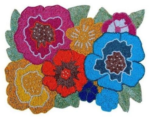 Hand Embroidered Table Mat