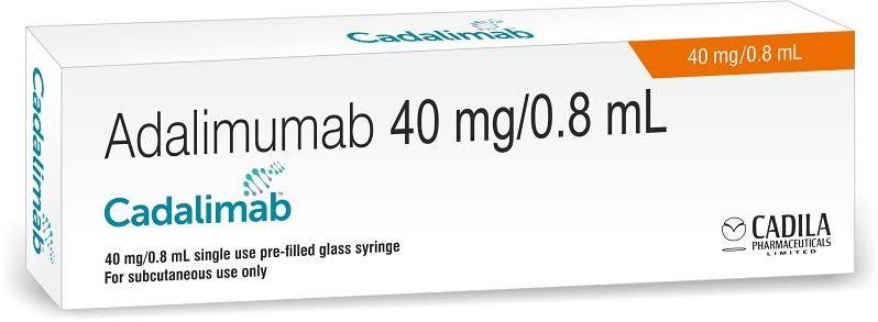 Cadalimab 40mg Adalimumab Injection, 40 mg / 0.8 ml