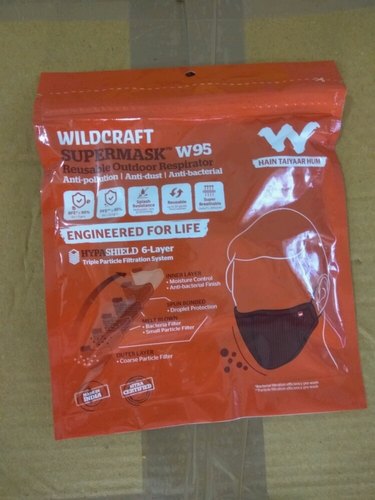 Wildcraft Face Mask, for Clinic, Hospital, Color : Black