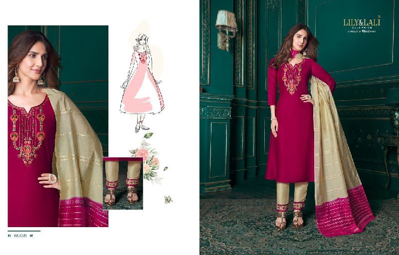Ladies Designer Cotton Salwar Suit, A-Line at Rs 1299 in Surat