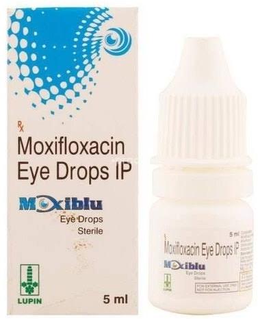 Bottle Moxifloxacin Eye Drops, Purity : 99.99%