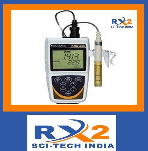 Conductivity Handheld Meters CON 450 Meter, for Indsustrial Usage, Feature : Accuracy, Durable, Light Weight