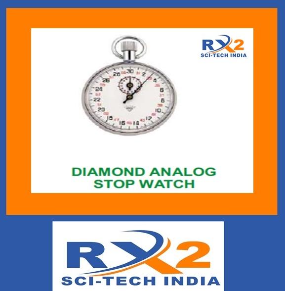 Diamond Analog Stop Watch