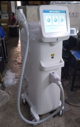 Diode Laser Hair Removal Machine, for Parlour, Color : White