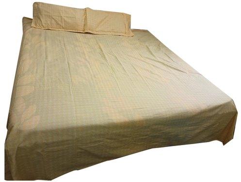 Pure Cotton Yellow Bedsheet Set