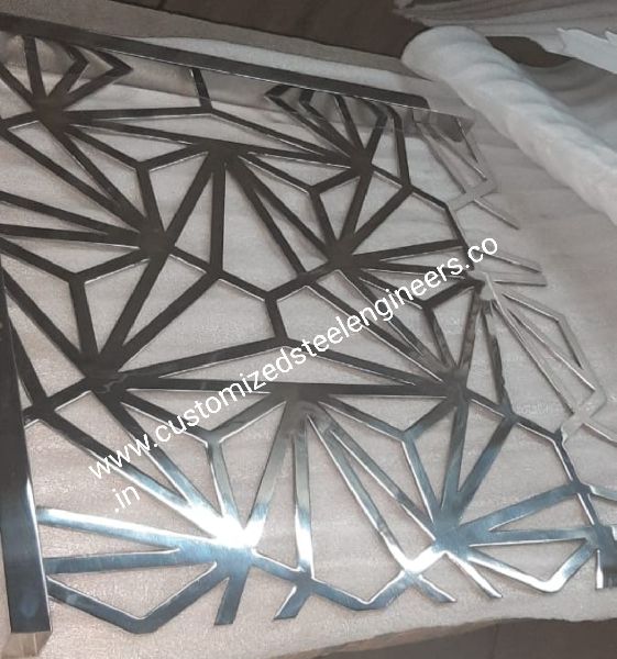 Non Polished Stainless Steel Interior Jali, for Cages, Construction, Construction Wire Mesh, Fence Mesh