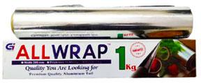 All Wrap 1 KG Aluminium Foil Rolls