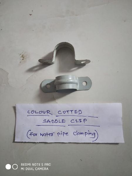 Color Coated Saddle Curve Clips, for Overhead Line Fittings, Feature : Durable, Excellent Quality, Extra Stronger