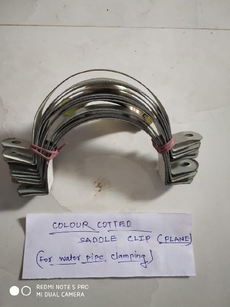 Color Coated Saddle Plane Clips, for Overhead Line Fittings, Feature : Durable, Excellent Quality, Extra Stronger