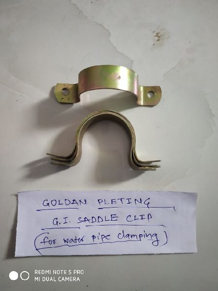 Golden Plating GI Saddle Clips