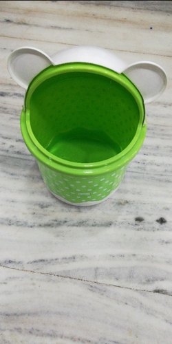 Mini Plastic Dustbin, Shape : Round