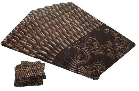 Antique Table Mat With Coaster Set
