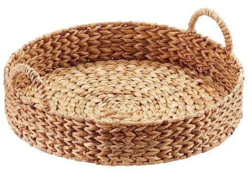 Water Hyacinth Tray, Size Available Many Sizes by Panora Global