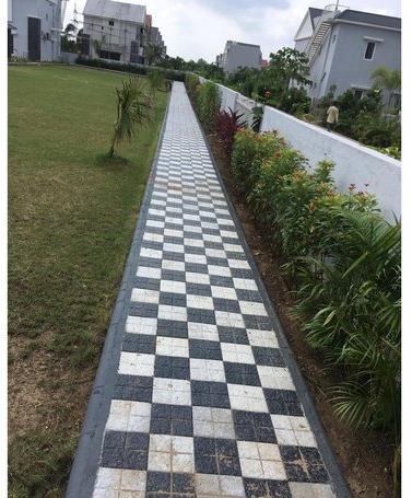 Black & White Paver Blocks, Size : 6x6 Inch