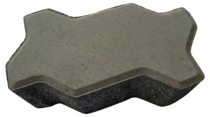 Zigzag Cement Paver Blocks, for Pavement, Size : 5x10 Inch