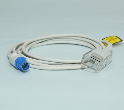 PVC Siemens Spo2 Extension Cable, Color : White