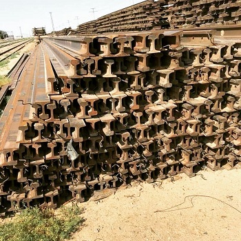 Metal Used Rail Scrap, for Melting, Re-rolling, Recycling, Form : Solid