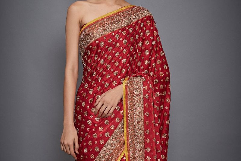 Zari Work Saree